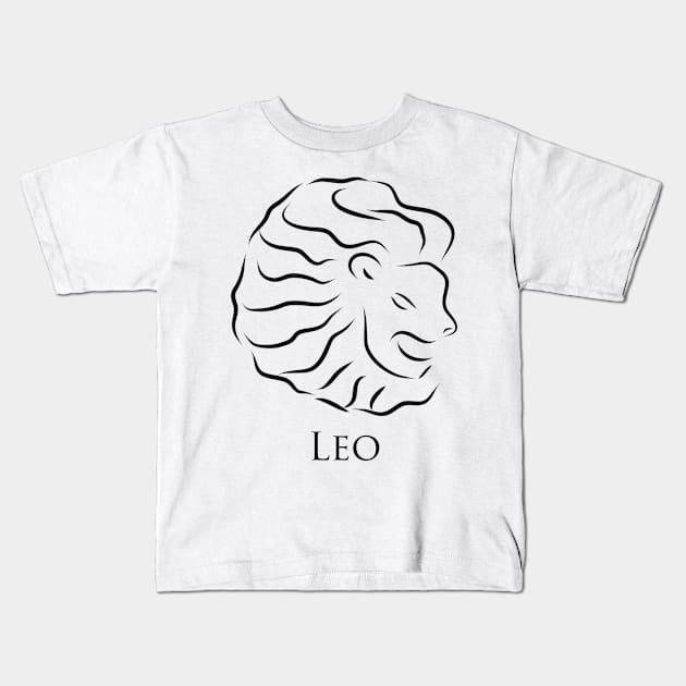 LEO-The Lion Kids T-Shirt by GNDesign